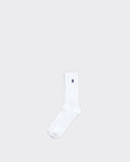 Calze Logo Single Bianche
