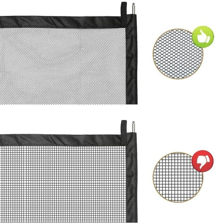 Divisorio Per Cani Animali E Bambini In Rete Recinto Cancello Barriera 180X72 Cm