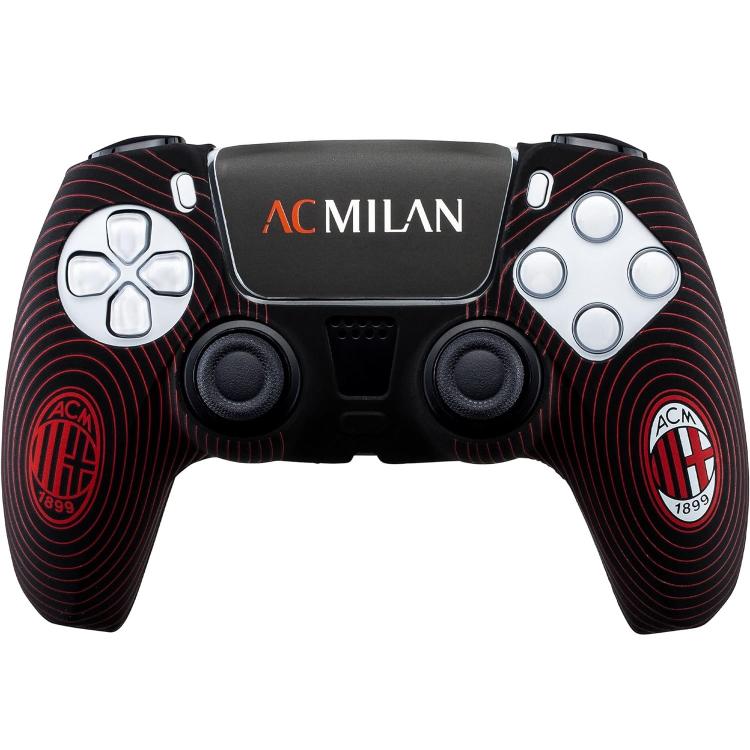 COVER CONTROLLER PS5 DUALSENSE PLAYSTATION 5 SKIN MILAN GUSCIO SILICONE +STICKER