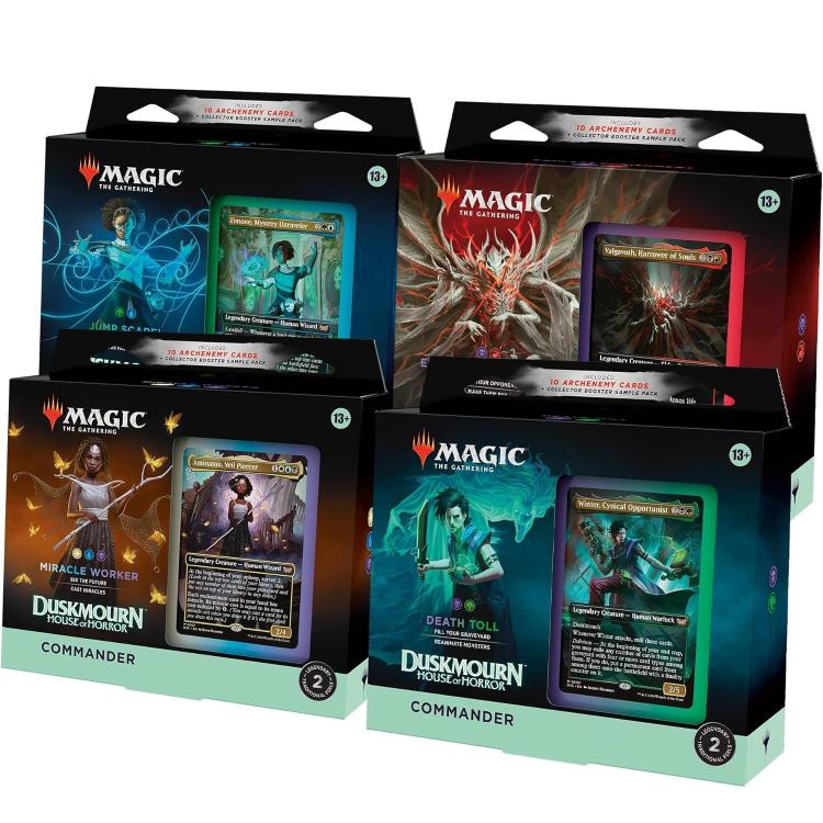 Magic The Gathering: Duskmourn House Of Horror - Comm. Deck (Miracle Worker) Eng