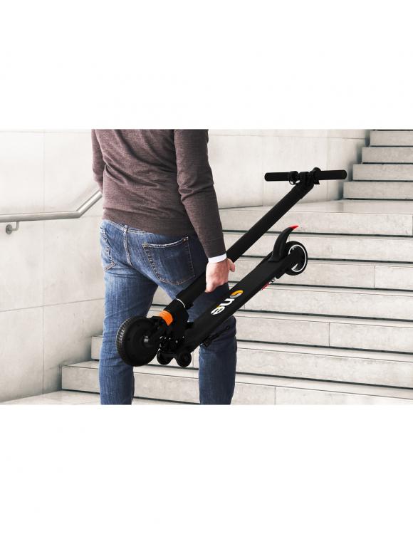 The One - Spillo Monopattino Scooter Elettrico 250W Pieghevole Bluetooth - Nero