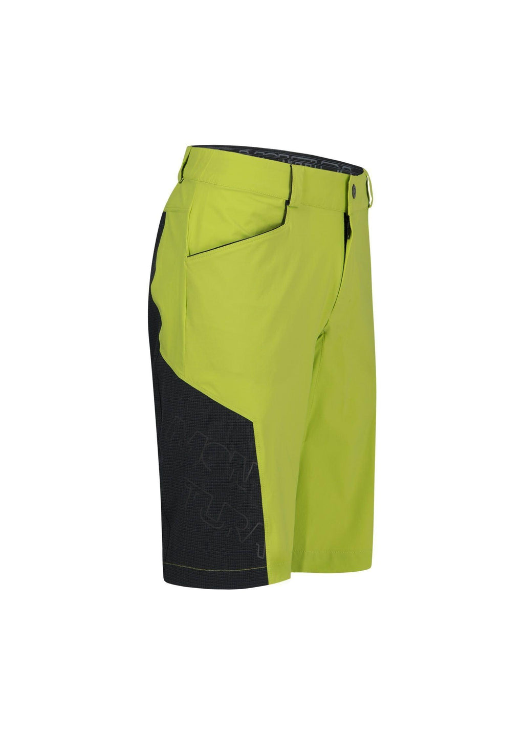 Pantaloncini Land Uomo Verde Lime/Piombo