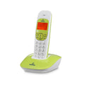 Telefono Cordless Brondi Nice Portatile Senza Fili Batteria Bianco/Verde