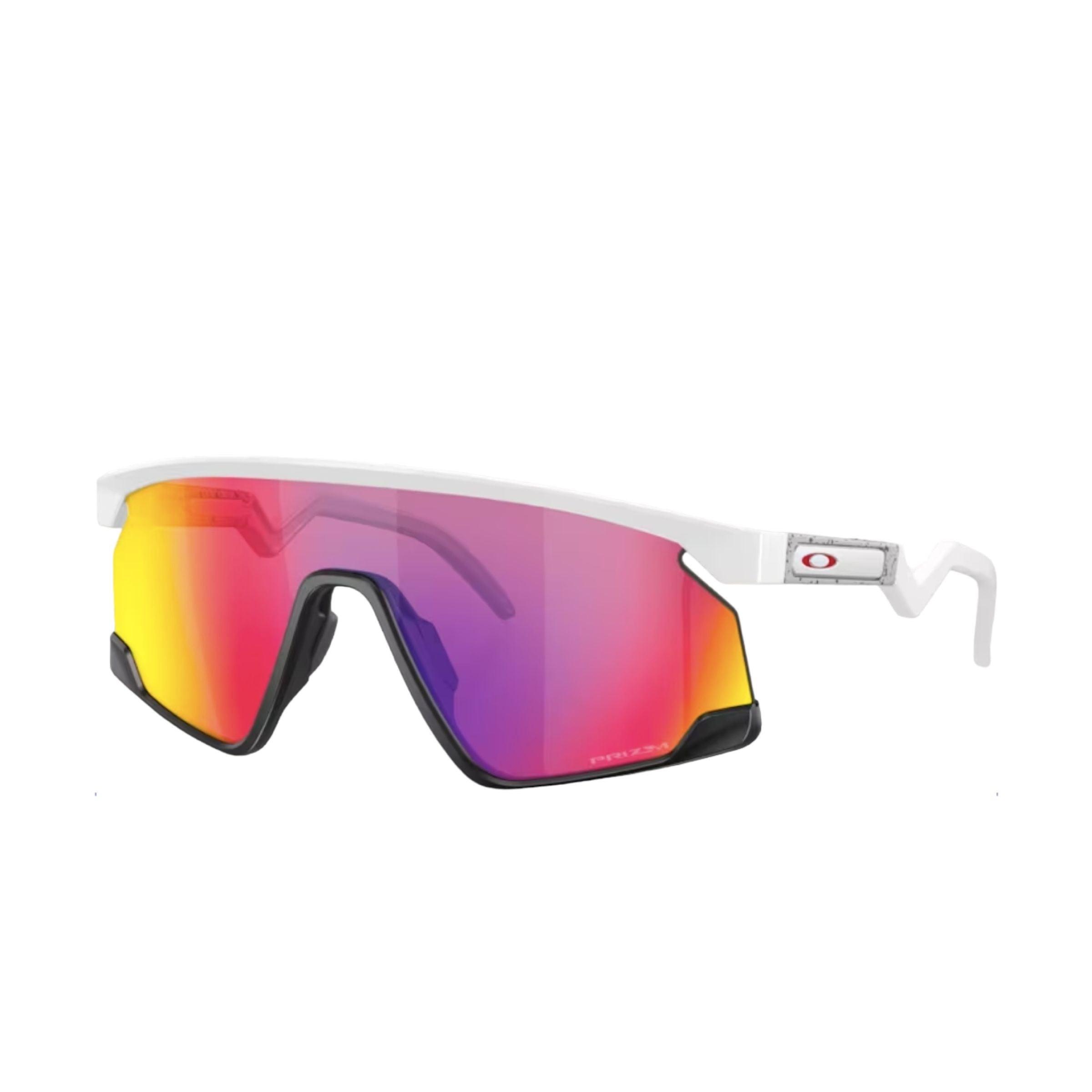Occhiali BXTR Matte White/Prizm Road