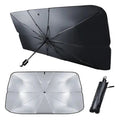 Parasole Per Auto Parabrezza Anteriore Ad Ombrello Portatile Pieghevole 140X78Cm