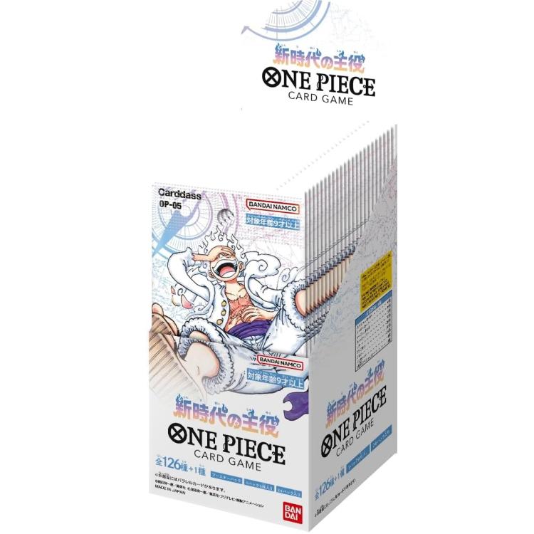 BANDAI ONE PIECE OP-05 AWAKENING OF THE NEW ERA BOX CG 24 BUSTE 12 CARD GAME JAP