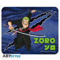 ABYSTYLE - One Piece (Roronoa Zoro) Tappetino Morbido Mouse 23,5 cm Mousepad