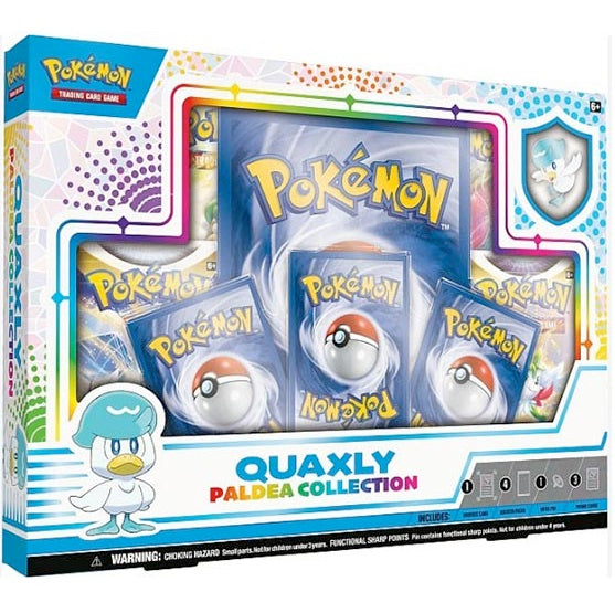 Pokemon Collezione Paldea Gcc (Quaxly) Gioco Carte Collezianabili Espansione Eng