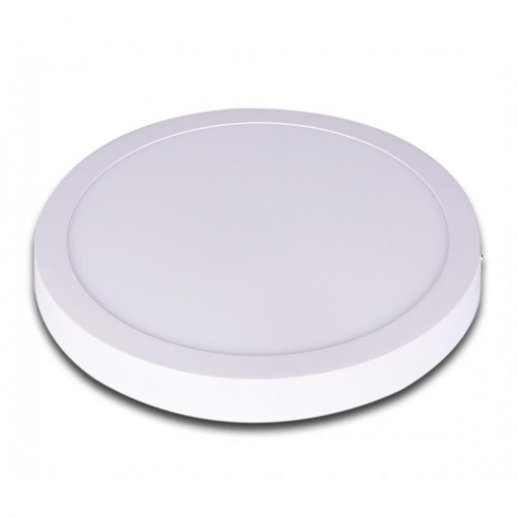 Plafoniera Esterno Led Faretto Pannello Tonda | Rotondo 18W Luce Naturale 4000K