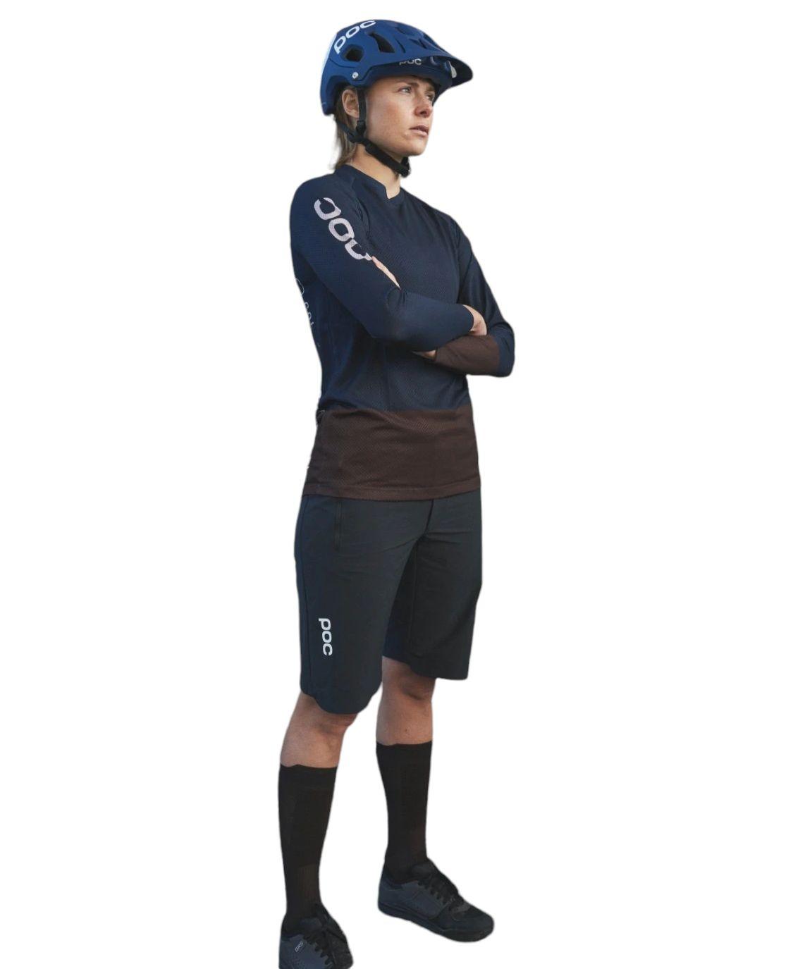 Pantaloncini Essential Enduro Donna Uranium Black