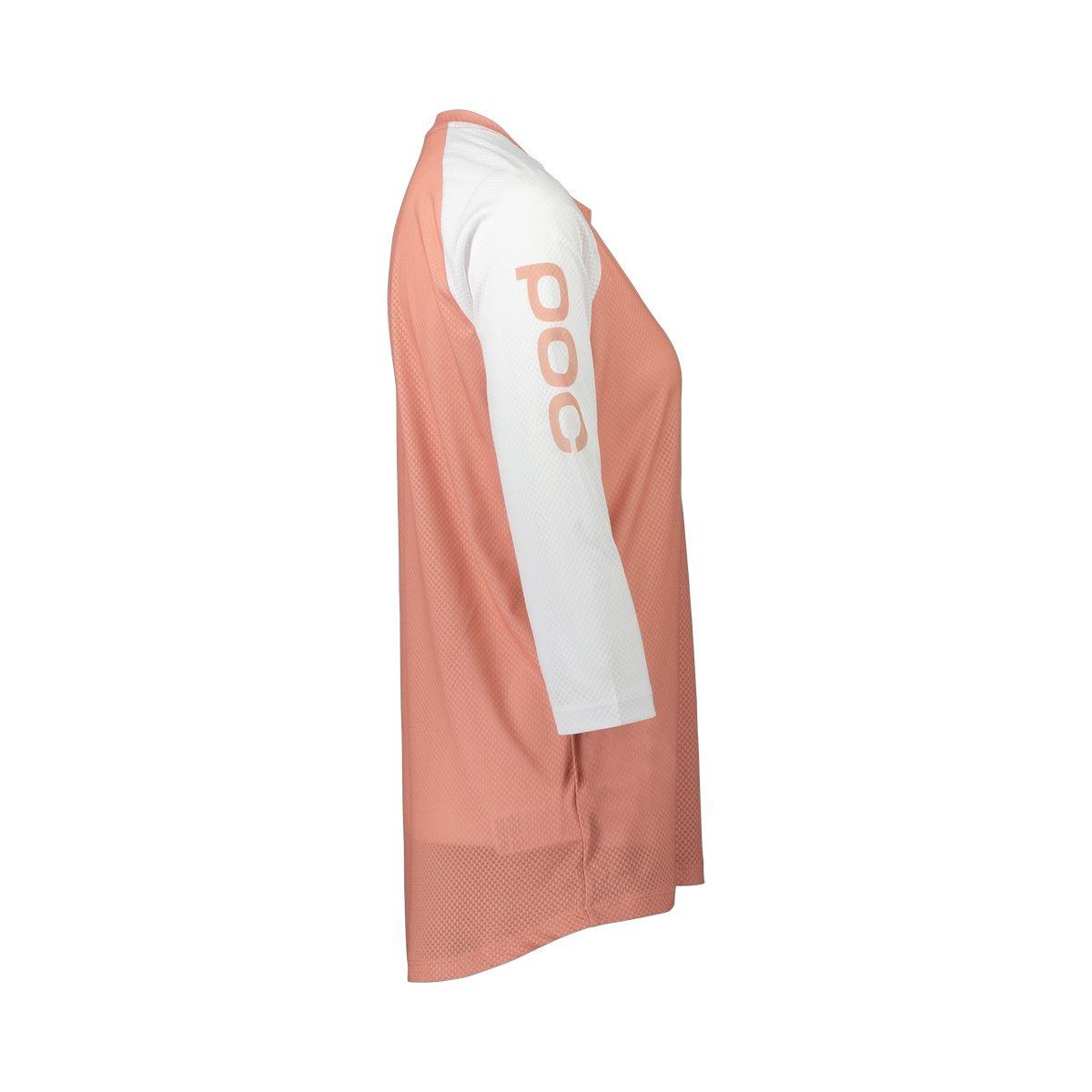 T-shirt MTB Pure 3/4 Donna Rock Salt/Hydrogen White