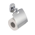 Porta Rotolo Carta Igienica In Acciaio Bagno Wc Toilette Fissaggio A Muro Parete