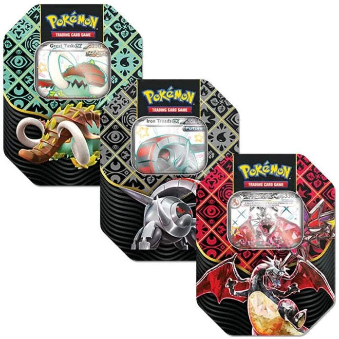 Pokemon Tin: Destino Di Paldea Espansione Scarlatto E Violetto Tcg Gcc (Random)