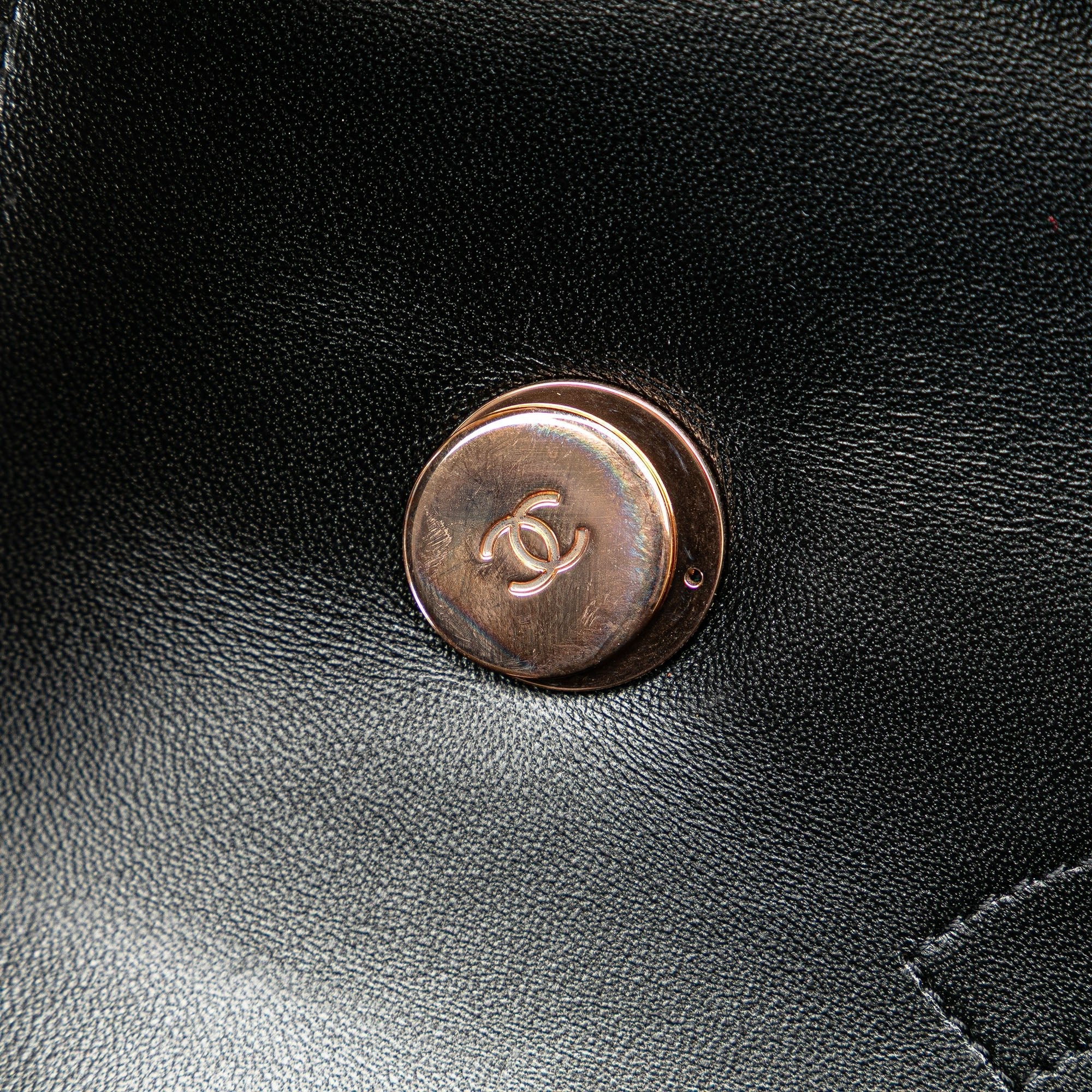 CHANEL Borsa a tracolla Trendy CC Flap in pelle di agnello media