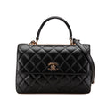 CHANEL Borsa a tracolla Trendy CC Flap in pelle di agnello media