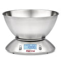 Girmi Bilancia Da Cucina Elettronica Con Ciotola Acciaio Inox Ps85 1Gr/5Kg Inox