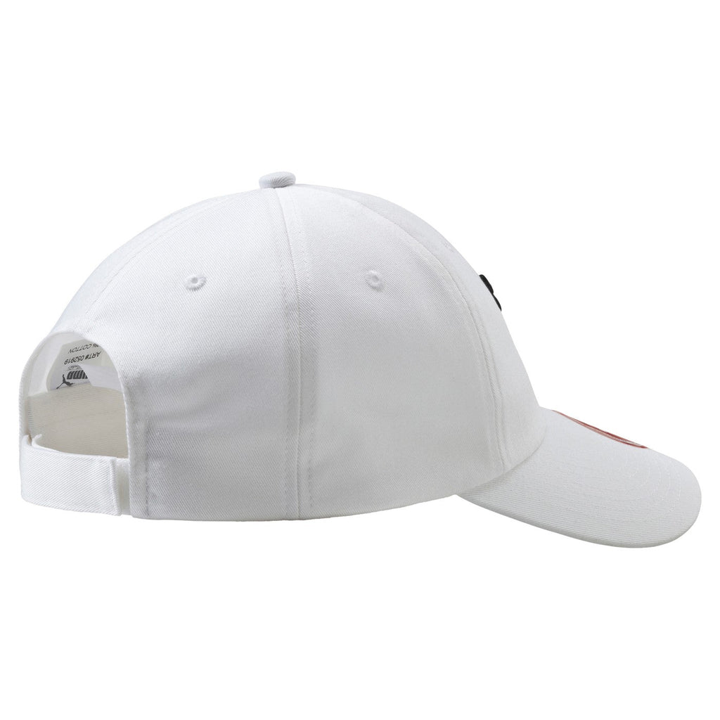 Puma cappellino con visiera curva unisex Ess Cap 052919 02 bianco