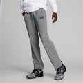 Puma pantalone sportivo da uomo in cotone jersey ESS Jersey Pants op 586747 03 medium gray heather