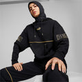 Puma Felpa con cappuccio da donna in velluto Power Deco Glam 671756 01 black