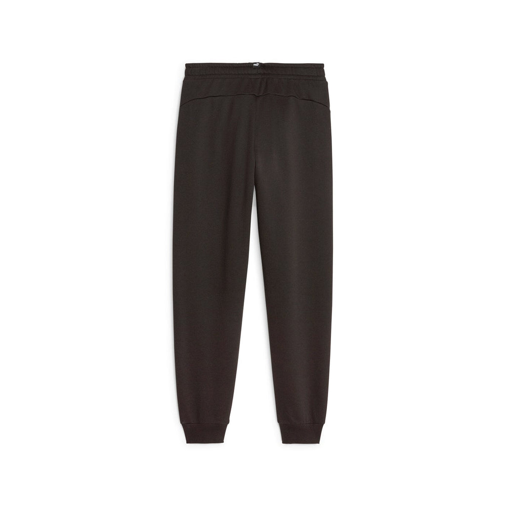 Puma pantalone sportivo con stampa sulla gamba da ragazzo Logo Lab 676326-51 nero-giallo