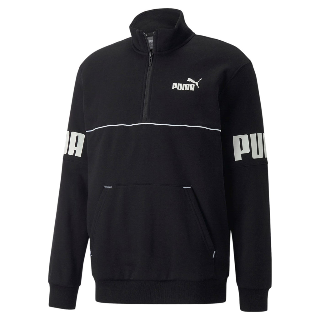 Puma Felpa Mezza Zip Power Colorblock Half-Zip FL 849843 01 black