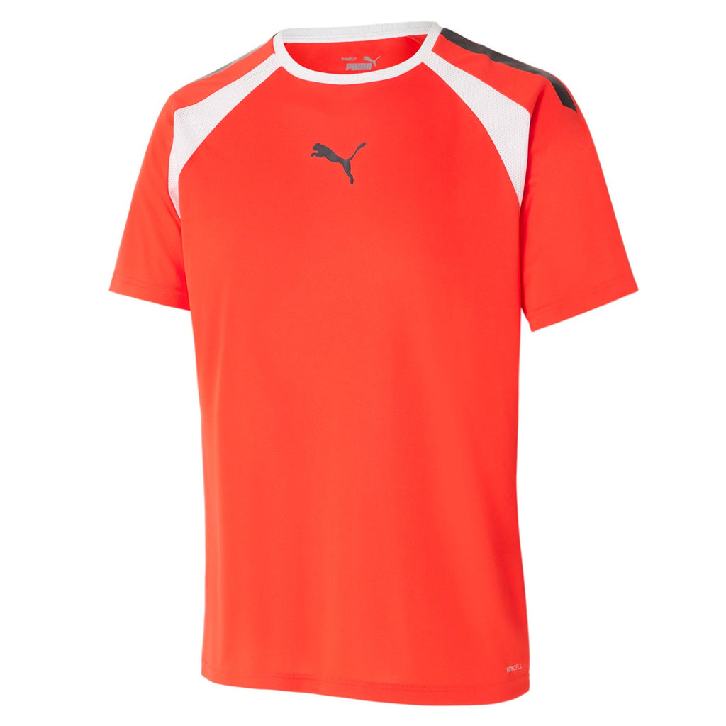 Puma maglietta maniche corte da padel da uomo teamLIGA 931433 13 pomodoro ciliegino