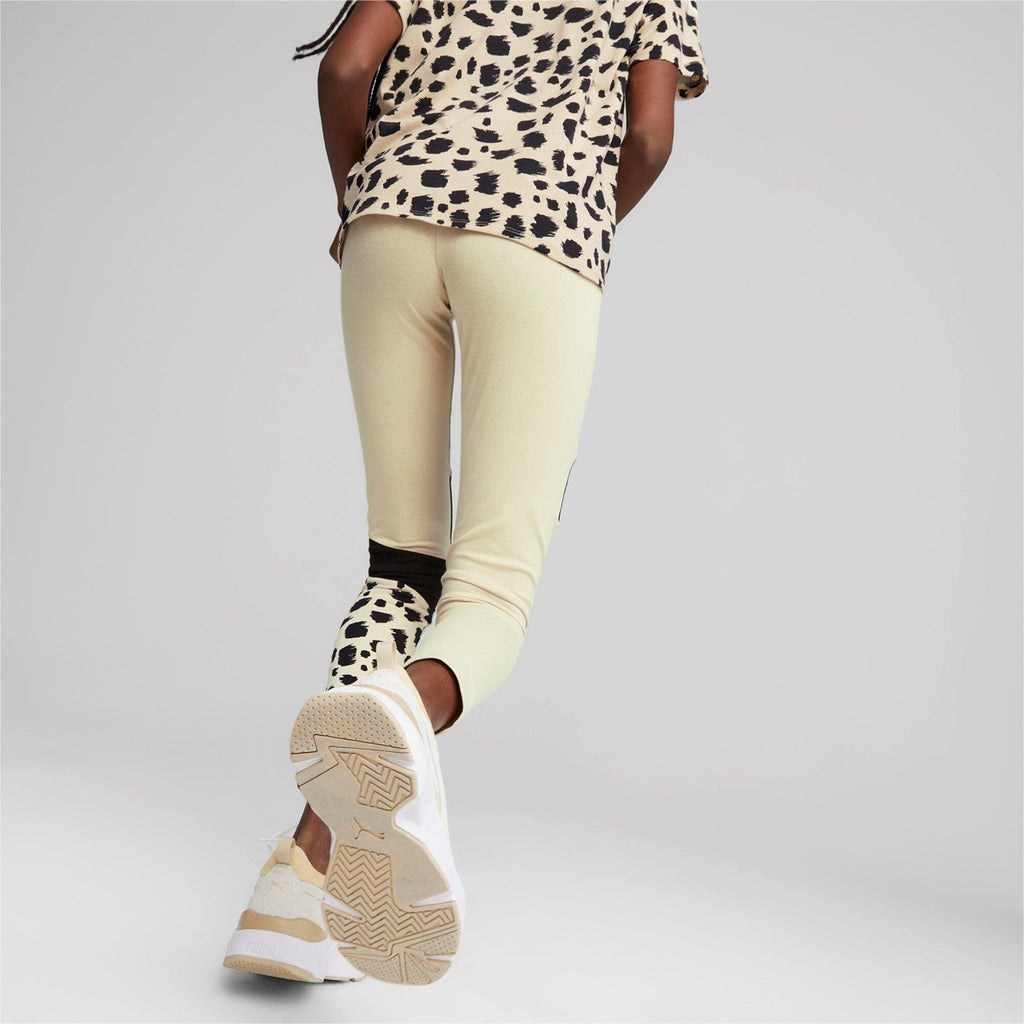 Puma Pantalone sportivo Leggings da bambina e ragazza Animal Block 539818-88 granola
