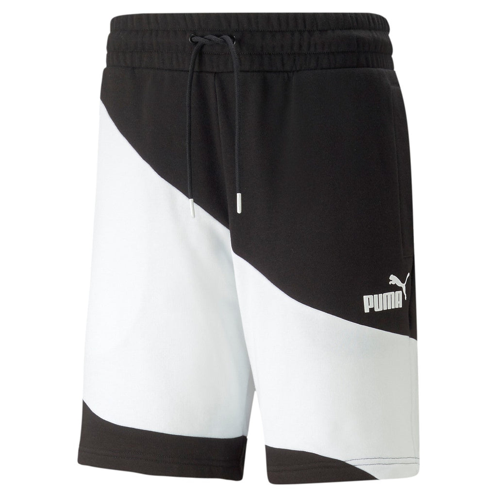 Puma Pantaloncino sportivo da uomo Power Cat Shorts 9" TR 675175-01 nero