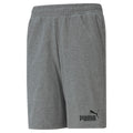 Puma pantaloncino sportivo da ragazzo in cotone Jersey 586971 03 grigio