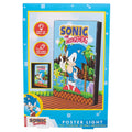 Fizz Lampada Poster Sonic The Hedgehog Led Light Lampada Notturna Da Collezione