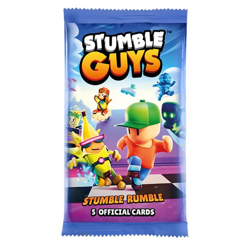 Stumble Guys Album Cards Stumble Rumble Raccoglitore + 1 Bustina 5 Card Nuovo