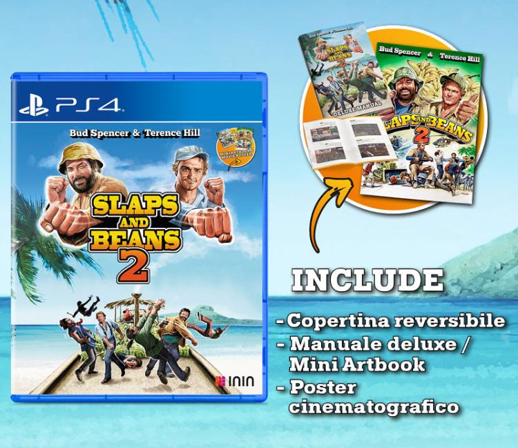 Slaps And Beans 2 Ps4 Gioco Bud Spencer E Terence Hill Gioco Italiano Eu Nuovo