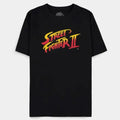 DIFUZED - T-SHIRT: STREET FIGHTER II (L) LOGO GAME VIDEOGAMES VIDEOGIOCO PS4 PS5