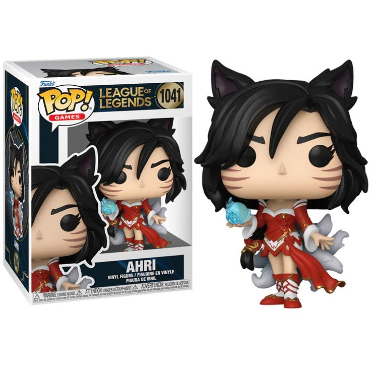 Funko Pop ! League Of Legends - (1041) Ahri Vinyl Figure 9Cm Statuetta