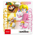 AMIIBO NINTENDO SUPER MARIO PACK 2 IN 1 - CAT MARIO (GATTO) CAT PEACH (GATTINA)
