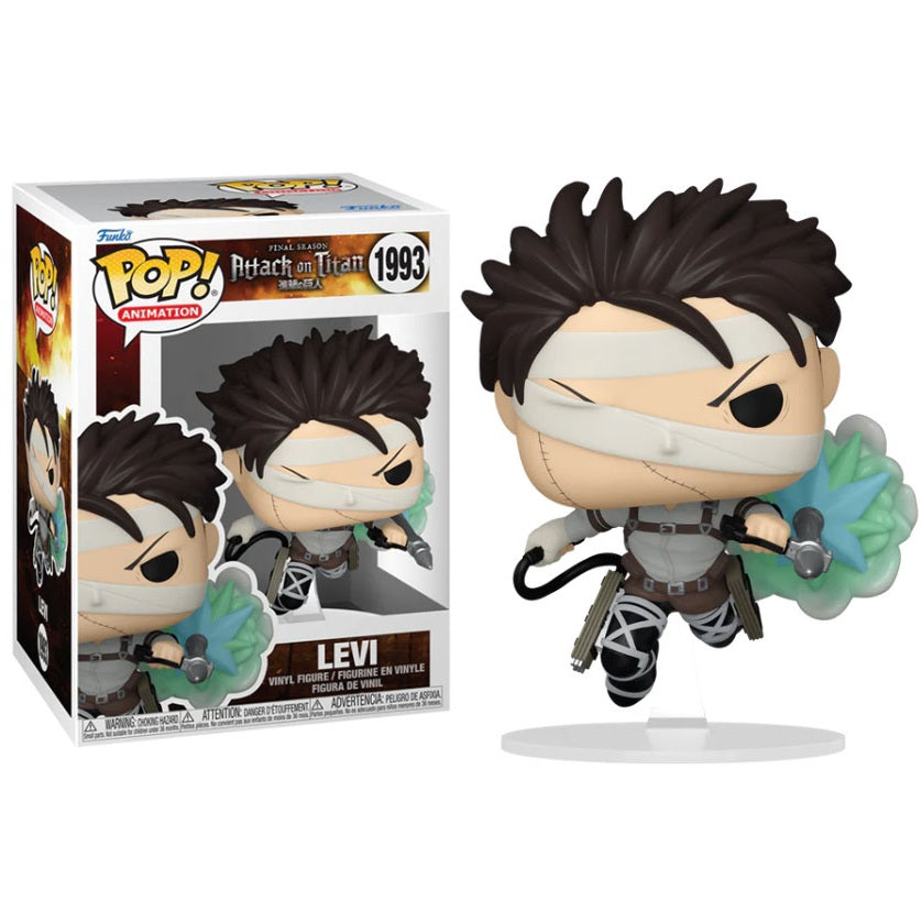 Funko Pop ! Animation Attack On Titan - (1993) Levi (SP-1) A.O.T. Figure