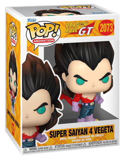 Funko Pop ! Animation Dragon Ball Gt - (2073) Super Saiyan 4 Vegeta Figure 9Cm