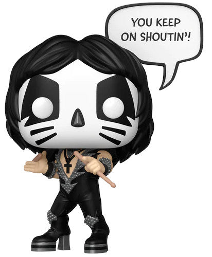 Funko Pop ! Rocks Kiss  - (474) The Catman Rock & Roll All Nite Figure 9cm