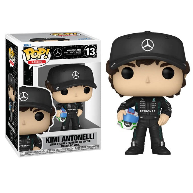 Funko Pop ! Racing Formula 1 - (13) Andrea Kimi Antonelli F1 Team Amg 9Cm