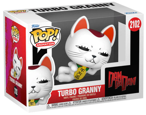 Funko Pop ! Animation - DanDaDan (2102) Turbo Granny Figure 9cm Anime