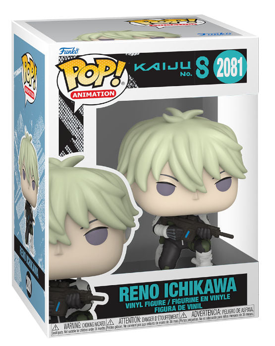 Funko Pop ! Animation - Kaiju N°8 (2081) Reno Ichikawa Vinyl Figure 9cm