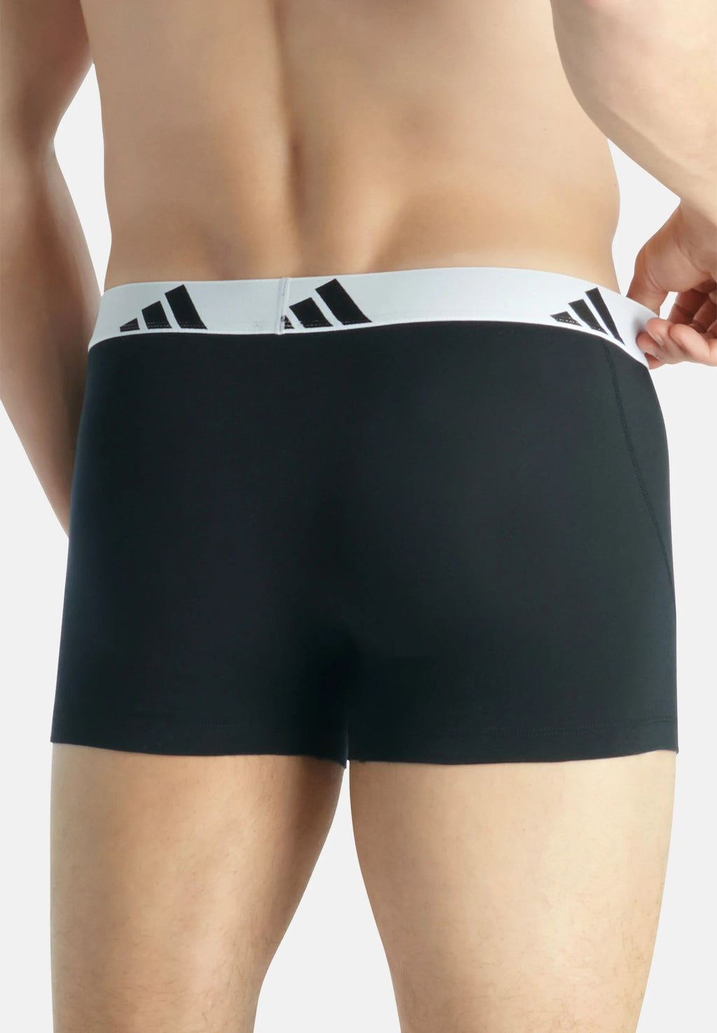 Adidas Intimo Boxer Active Flex Cotton Uomo Nero - JK3945