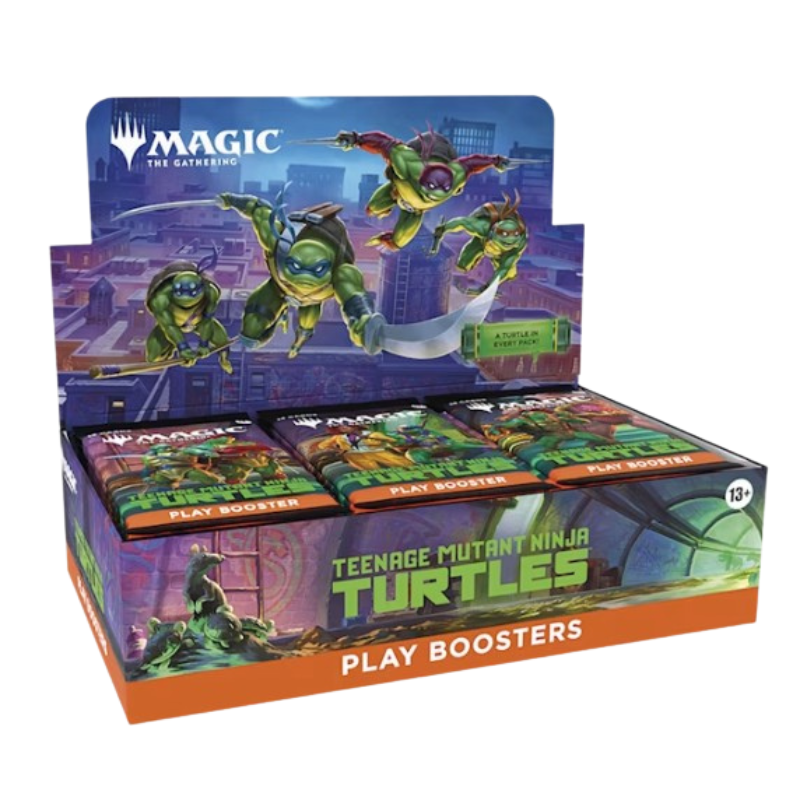 Box Play Booster - Teenage Mutant Ninja Turtles (30 Buste) - Ita