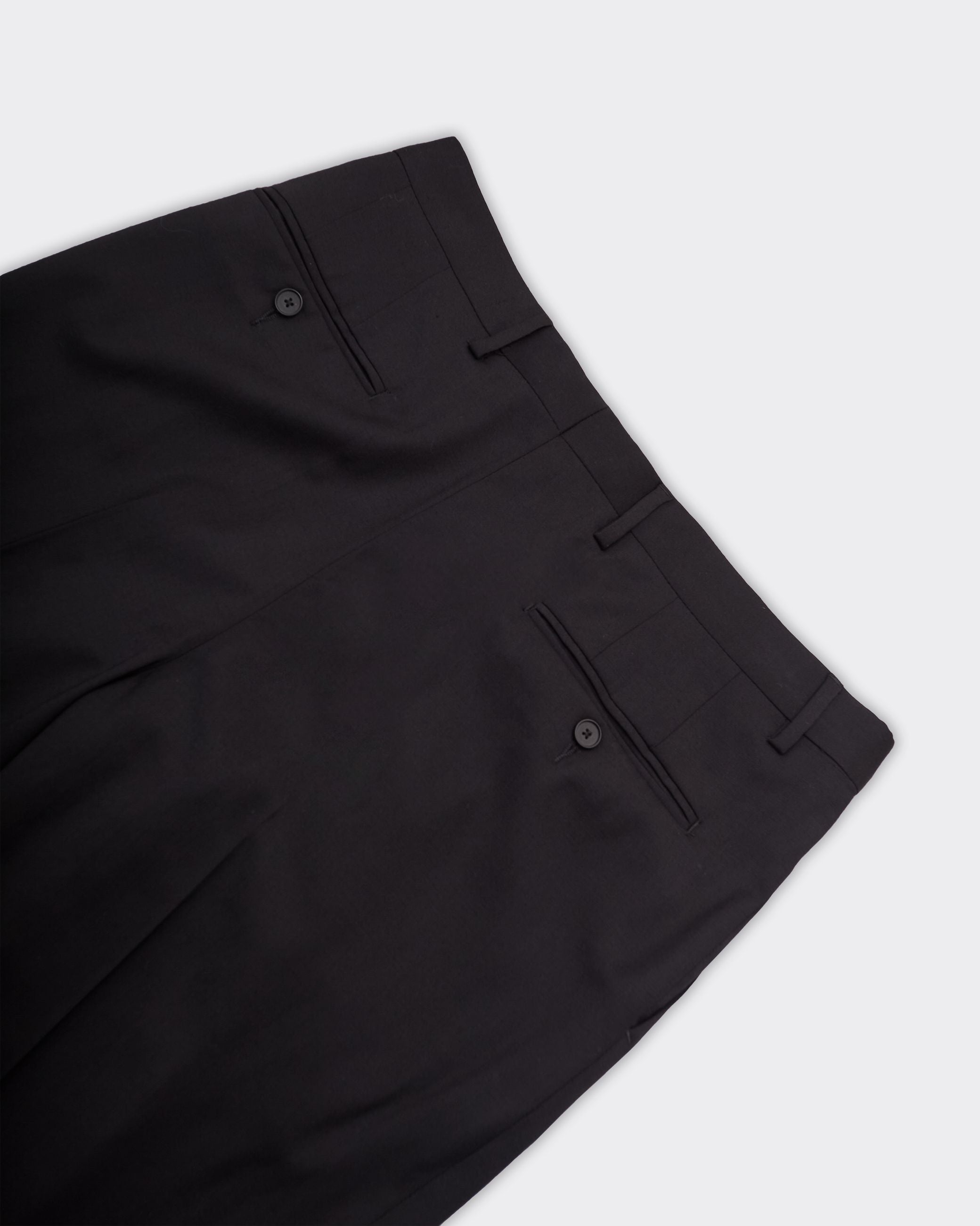 Pantalone Sartoriale Relax Fit Nero