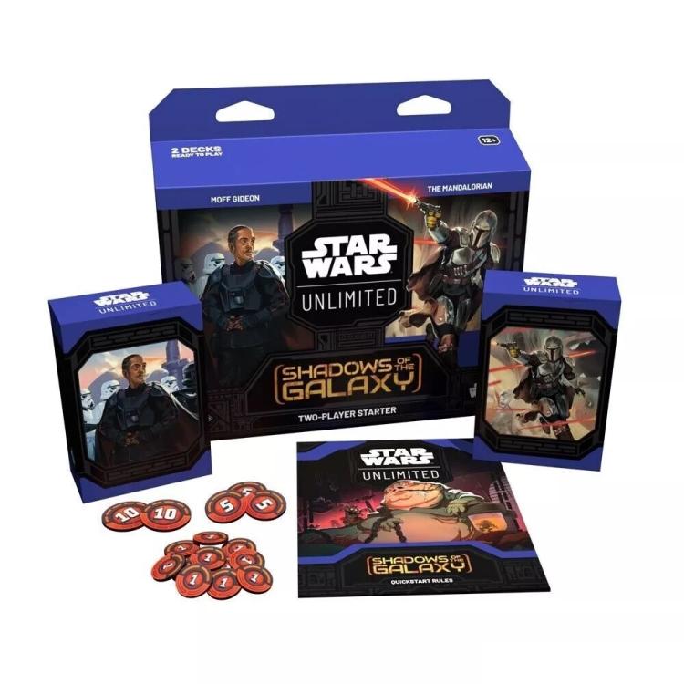 Star Wars Unlimited (Ombre Sulla Galassia) Starter Set 2 Giocatori Cioco Carte