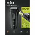 BRAUN RASOIO ELETTRICO SR3 PROSKIN 3000S RICARICABILE DISPLAY LED REGOLA BARBA