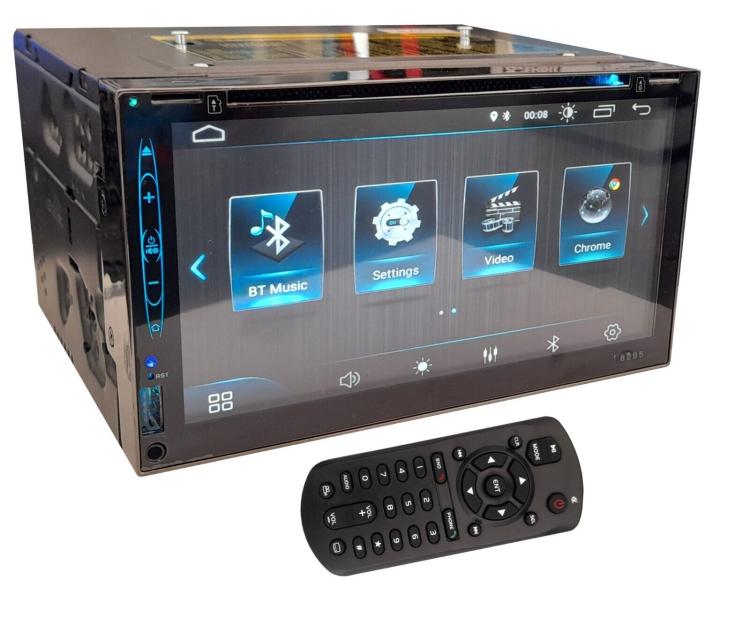 AUTORADIO 2 DIN ANDROID 7" STEREO AUTO TOUCH CD DVD BLUETOOTH USB WIFI RDS GPS