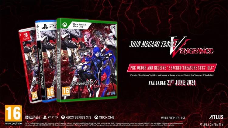 Shin Megami Tensei V Vengeance -Launch Edition Ps5 Gioco Italiano Playstation 5