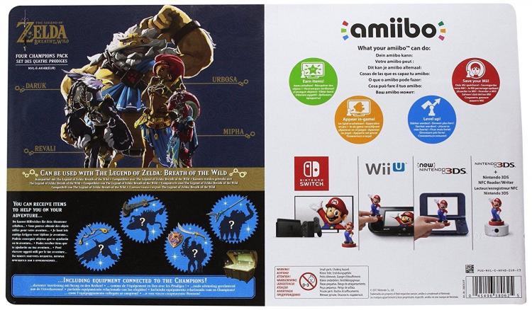 AMIIBO THE LEGEND OF ZELDA - BREATH OF THE WILD COLLECTION 4 CAMPIONI NINTENDO