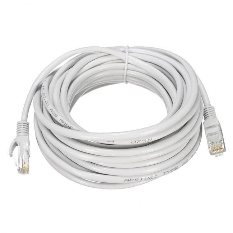 CAVO ETHERNET DI RETE LAN INTERNET RJ45 CAT5 10METRI MODEM ROUTER FILO COMPUTER